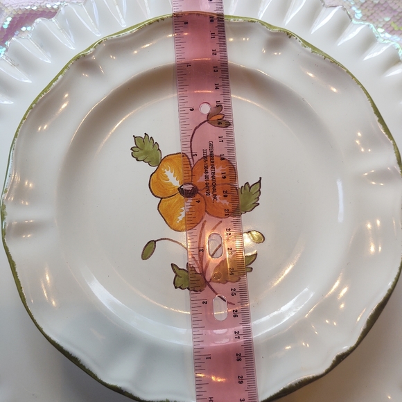 Fait Main Matet Martres, signed plate. French - Picture 4 of 8